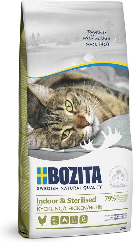 Bozita félin intérieur stérilisé 2 kg