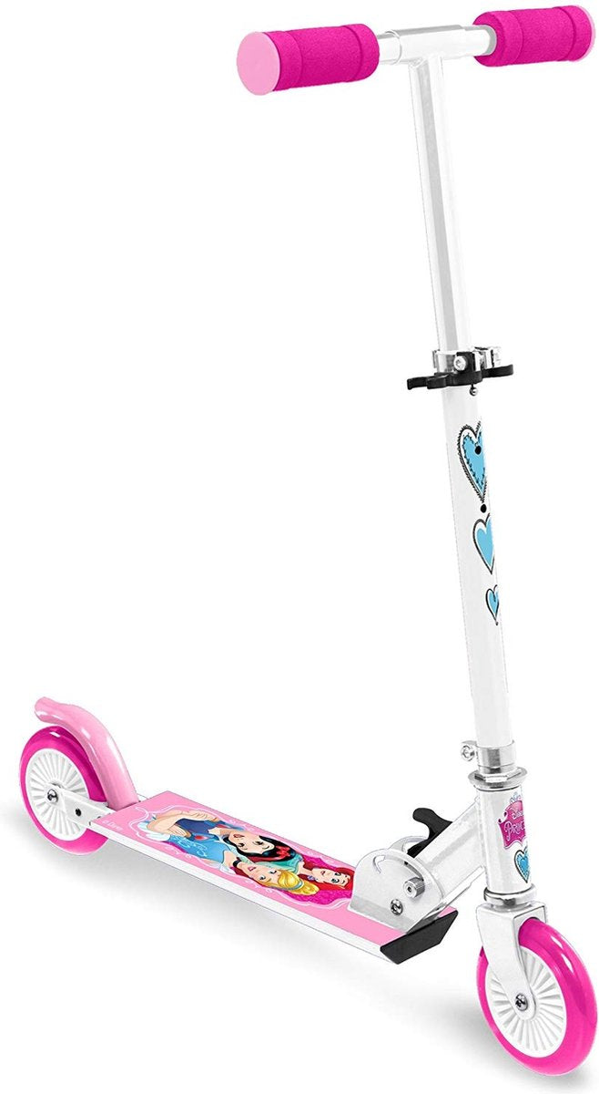 Disney 2 roues Kinderstep pliable Fook Brake White Rose
