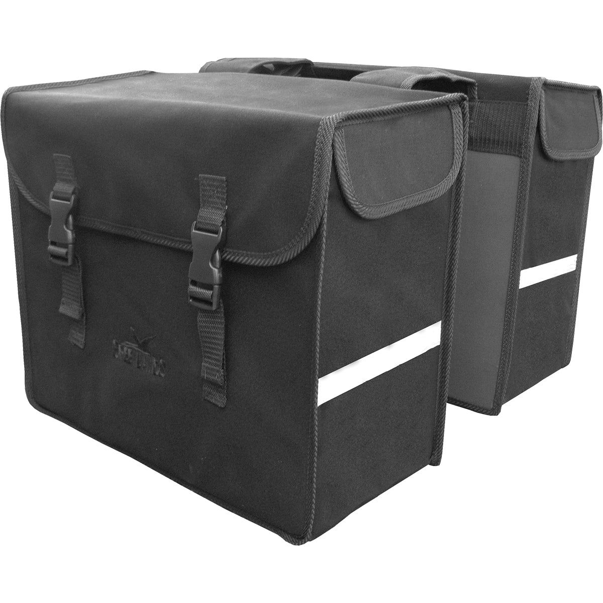 Groenlands Groenlands toile grande double 39x33x18 cm 46 litres noir