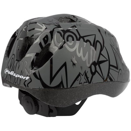 Casque pour enfants BD ballons gris taille xs