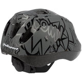 Casque pour enfants BD ballons gris taille xs