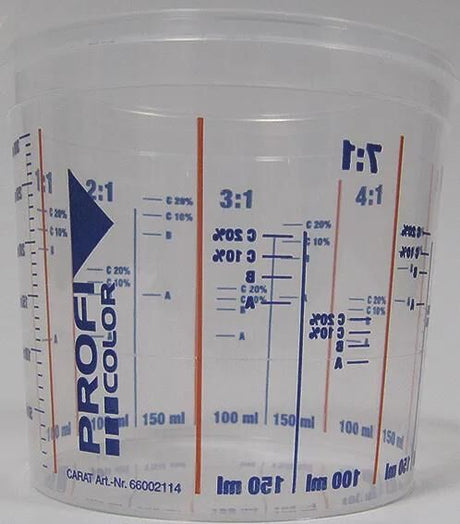 Gobelet de mélange de peinture couleur Profi, gobelet de mélange 385ml