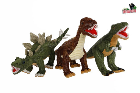 Dinoworld peluche dinosaure dents en plastique 50-60cm