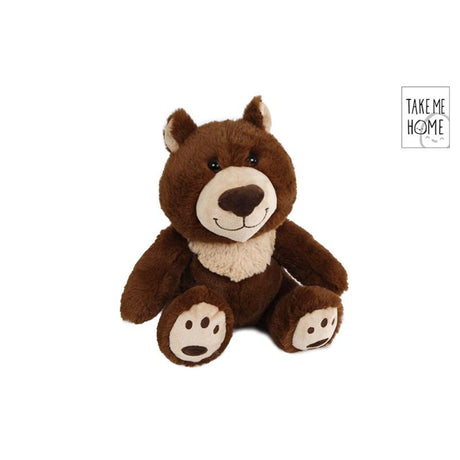 Emmène-moi à la maison ours chéri l peluche 30cm