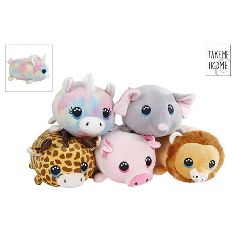 Ramène-moi à la maison en peluche douce et allongée 33 cm