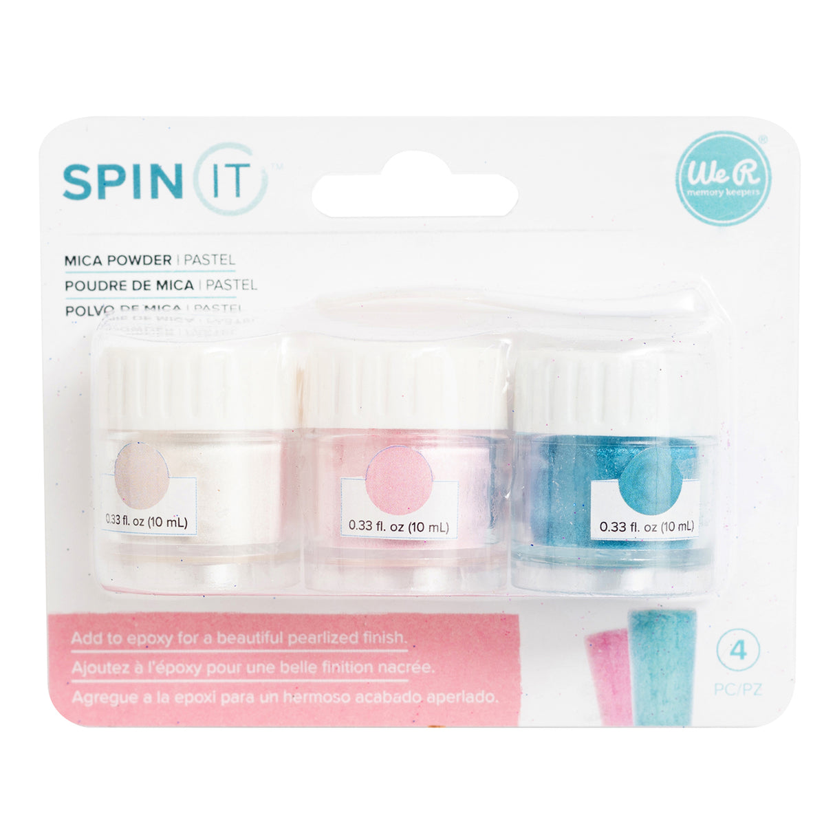 We r makers • spin it mica powder pastel