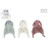 Mini club doudou lapin 3ânes 38cm