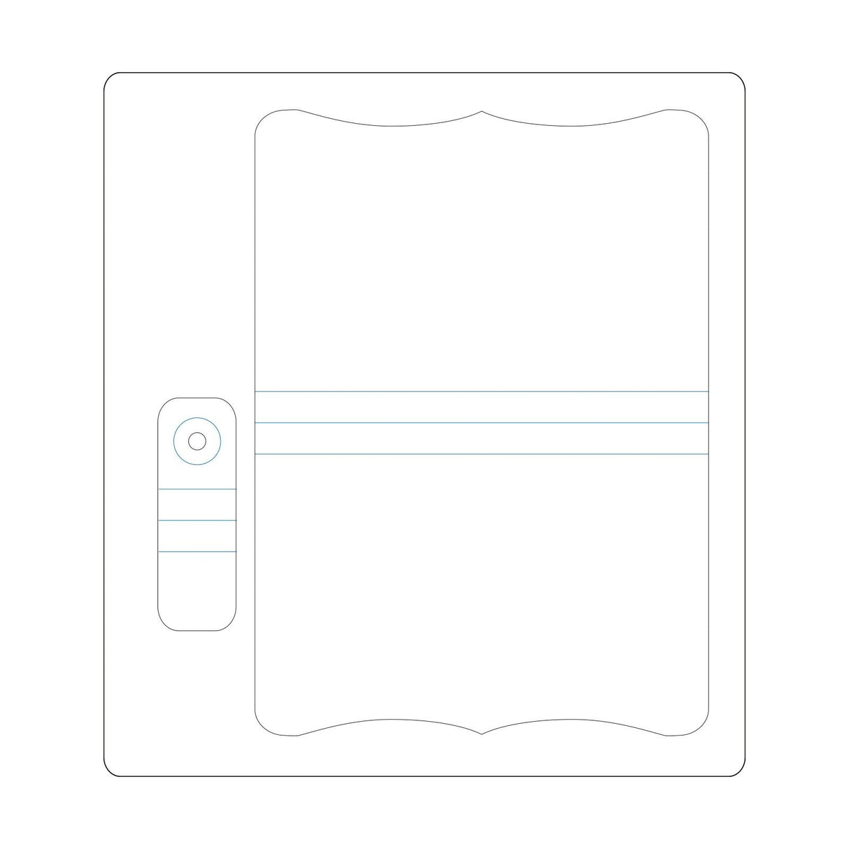 Sizzix • scoreboards die needle book