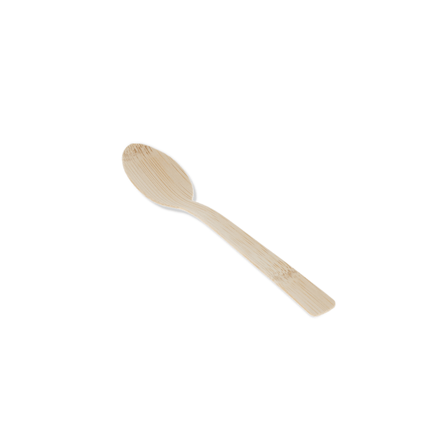 Cuillère en bambou bio 170mm (100 pièces)