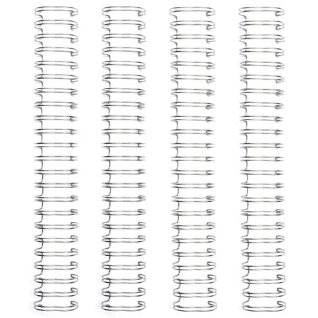 We r makers • fils de reliure 1,6 cm argent 4pcs