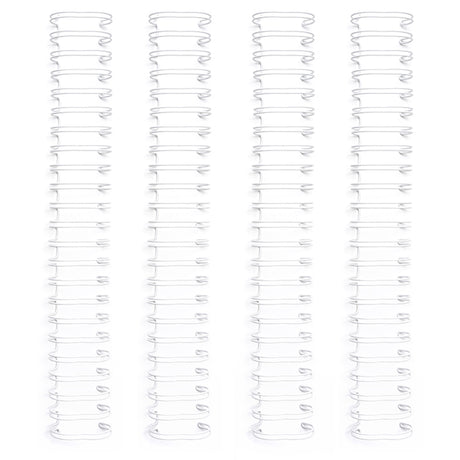 We r makers • binding wires 1.6cm white 4pcs