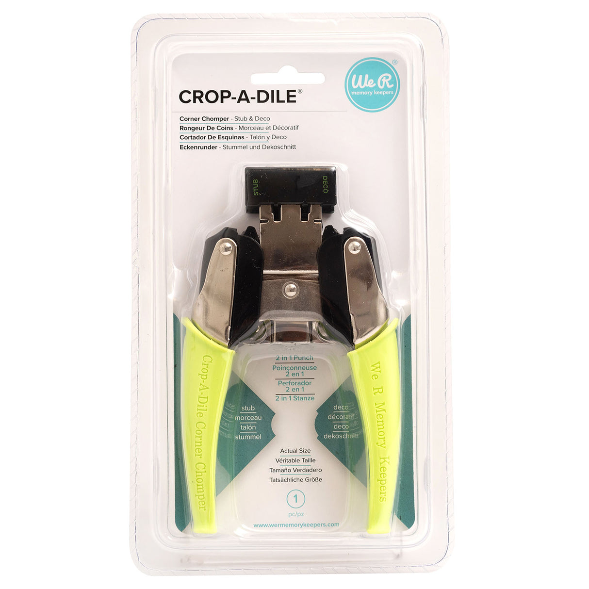 We r makers • déco de stub de chomper de coin crop-a-dile