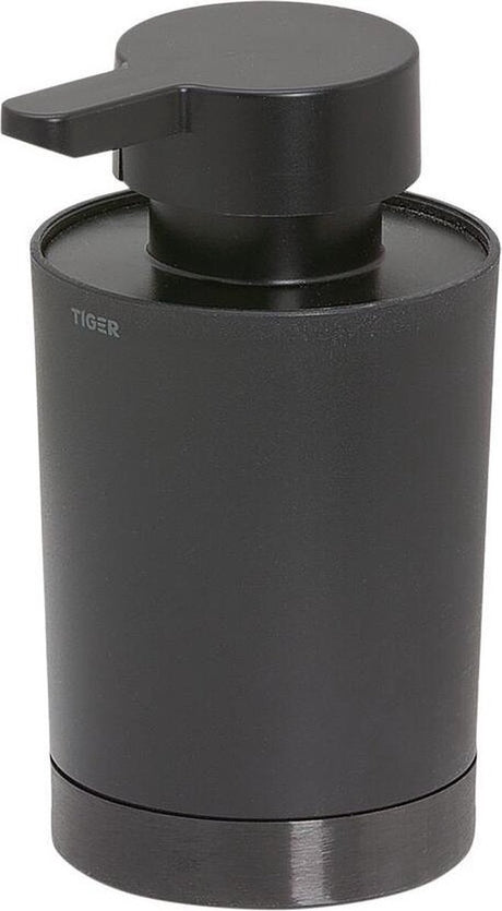 Tiger tune - distributeur de savon sur pied 180 ml - métal noir noir brossé - noir gunmetal