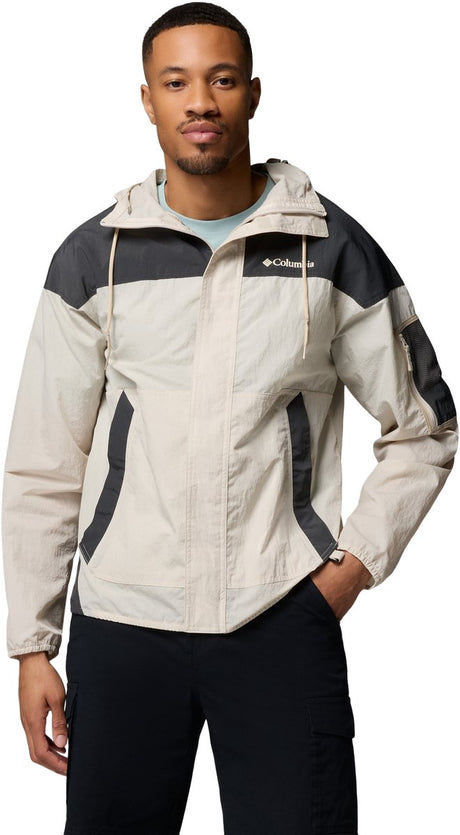 Veste outdoor homme coupe-vent Columbia challenger™ ii - pierre foncée, requin