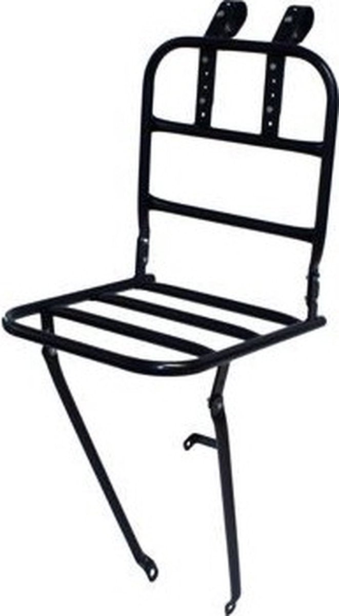 Carrier avant Steco Matzwart 30x30cm