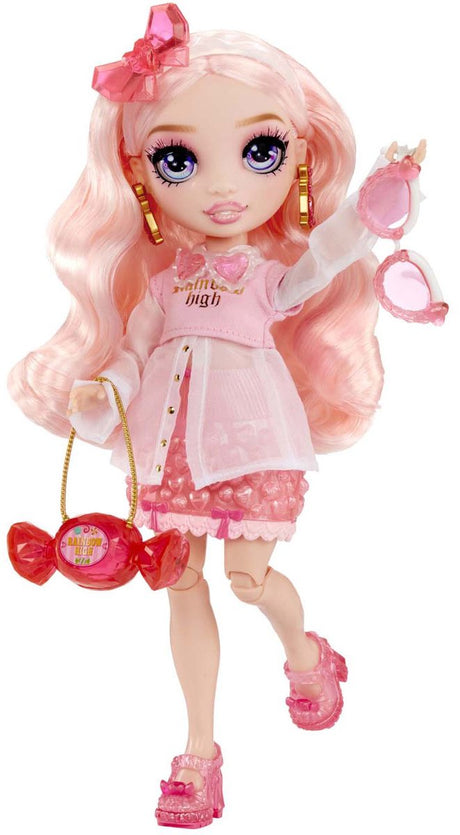 Mga entertainment poupée de mode arc-en-ciel à haute cristallisation - bella