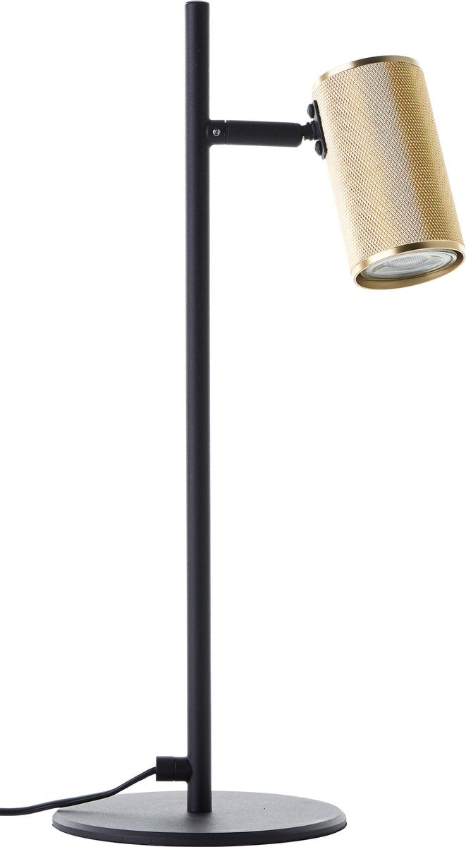 Brilliant Marty - lampe de table - led gu10 - or noir