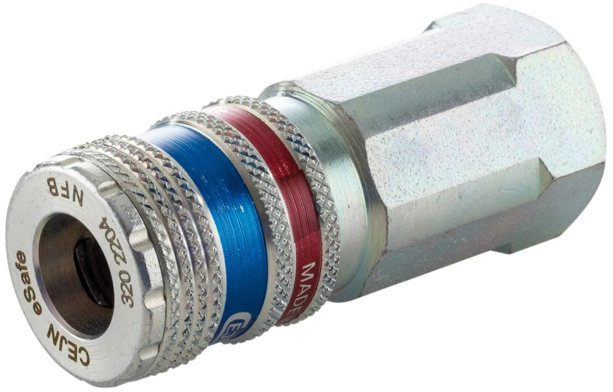 Schneider airsystems schneider raccord rapide ssk raccord de sécurité 3 8 coupe filetage interne