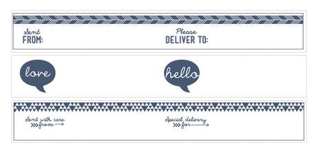 We r makers • Rouleau de washi enveloppé dans une enveloppe tous les jours