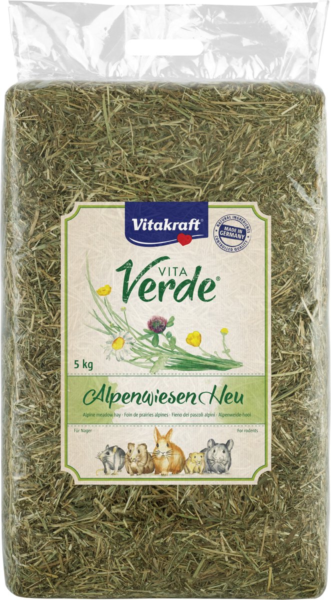 Vitakraft vita verde foin de prairie alpine - 5 kg