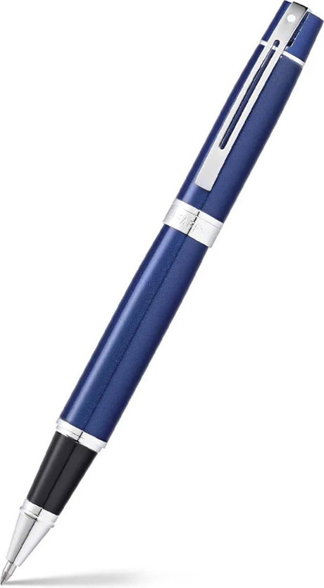 Roller Sheaffer-300 e9341-chromé bleu brillant-sf-e1934151