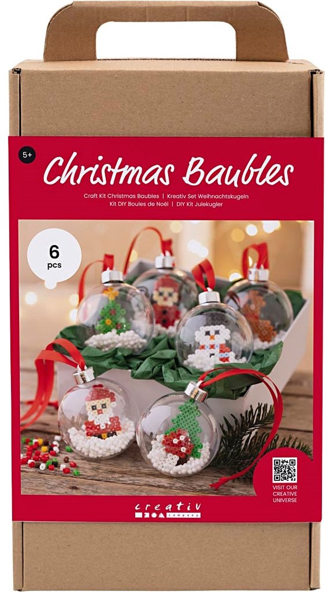 Entreprise créative https: www.ccobby.nl hobbyset-christmasballs-beads-1-doos