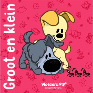 Livre Woezel et Pip grand et petit | 2 pièces