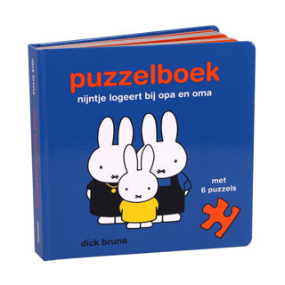 Miffy reste avec grand-père et grand-mère (puzzlebo