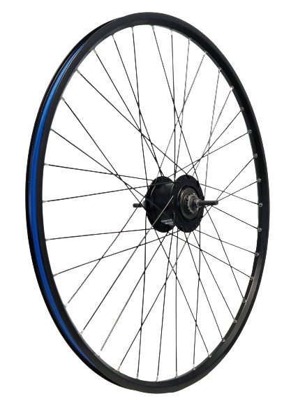 Kgz kgz achterwiel 28inch (622) velg zw spaak zw nexus7 rb zwart