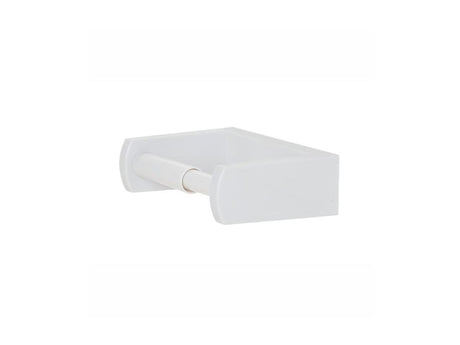 Porte-rouleau de papier toilette Sealskin elementals basic en plastique blanc avec matériel de montage