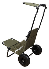 Chariot de transport de matériel furtif m2 vert forêt avec toit ouvrant