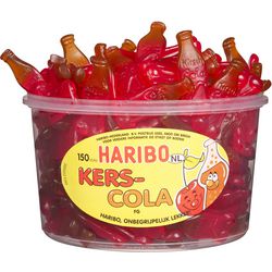 Gommes aux fruits haribo 735159 cerise cola 150 pièces