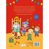 Livre de coloriage et d'autocollants Deltas Chansons de Sinterklaas