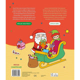 Défilé de livres d'autocollants du Père Noël Deltas