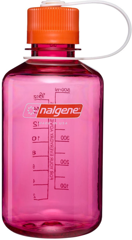 Nalgene - bouteille à col étroit - gourde - bouteille d'eau - 500 ml - violet fuchsia avec maintien de la flamme nouveau !