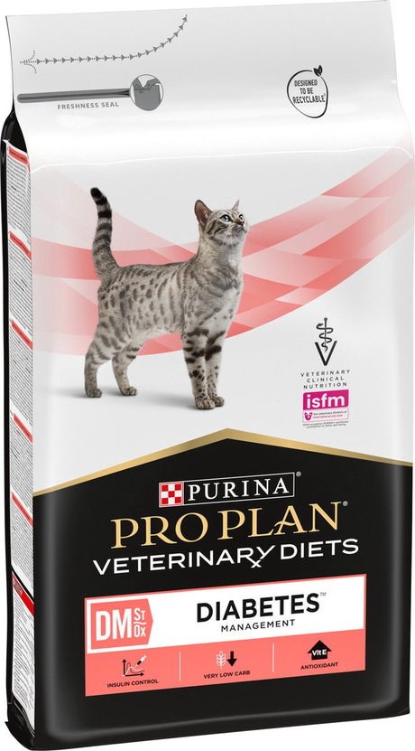 Pro Plan Veterinary Diets Feline Dm Diabetes Management - Nourriture pour chat - 1,5 kg