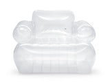 Fauteuil gonflable intex transparent