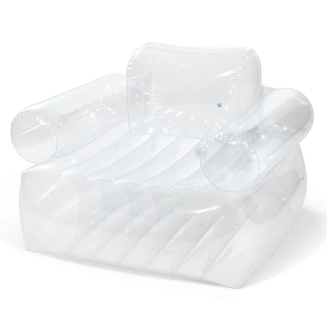 Fauteuil gonflable intex transparent