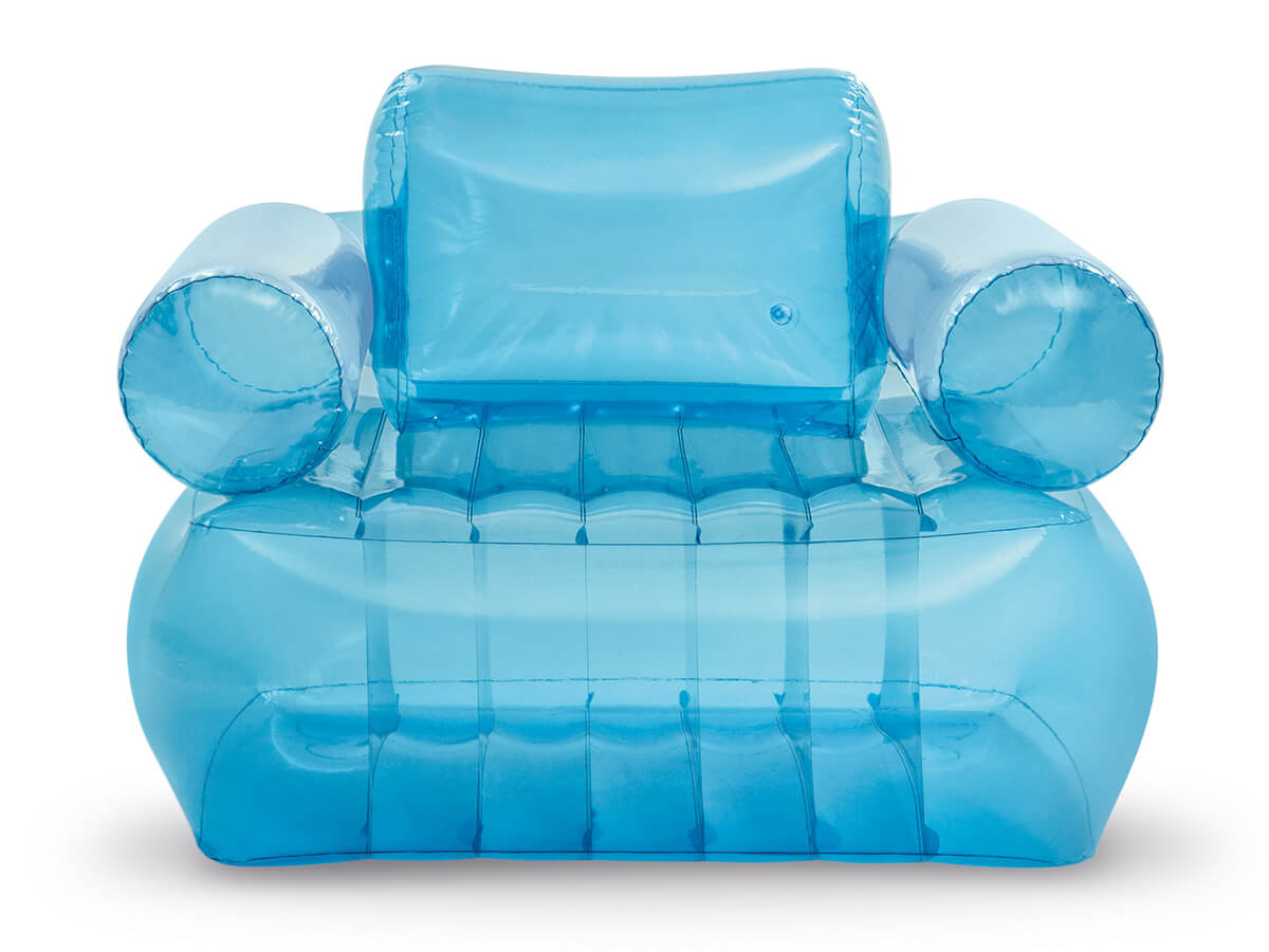 Blue de fauteuil gonflable intes