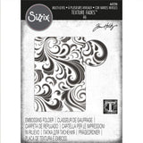 Sizzix • tim holtz multi-level texture fades embossing folder swirls
