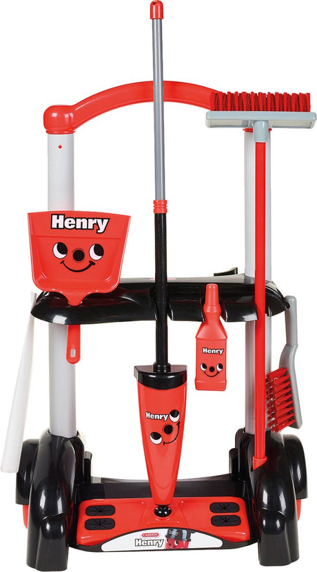 Chariot de nettoyage Casdon Henry - kit de nettoyage pour jouets