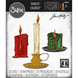 Sizzix • Tim Holtz Thinlits Die Set Candleshop Colorize