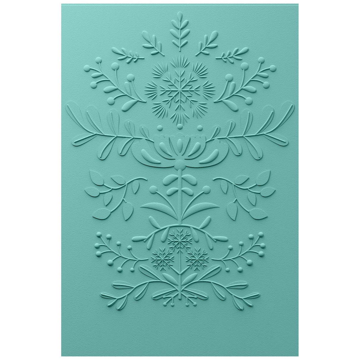 Sizzix • 3d textured impressions embossing folder yuletide