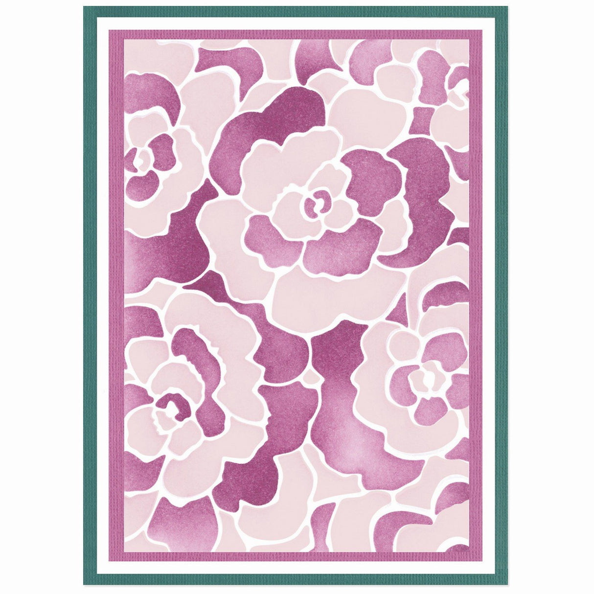 Sizzix • cosmopolitan stencil a6 sunday in the park nr.2 2pcs