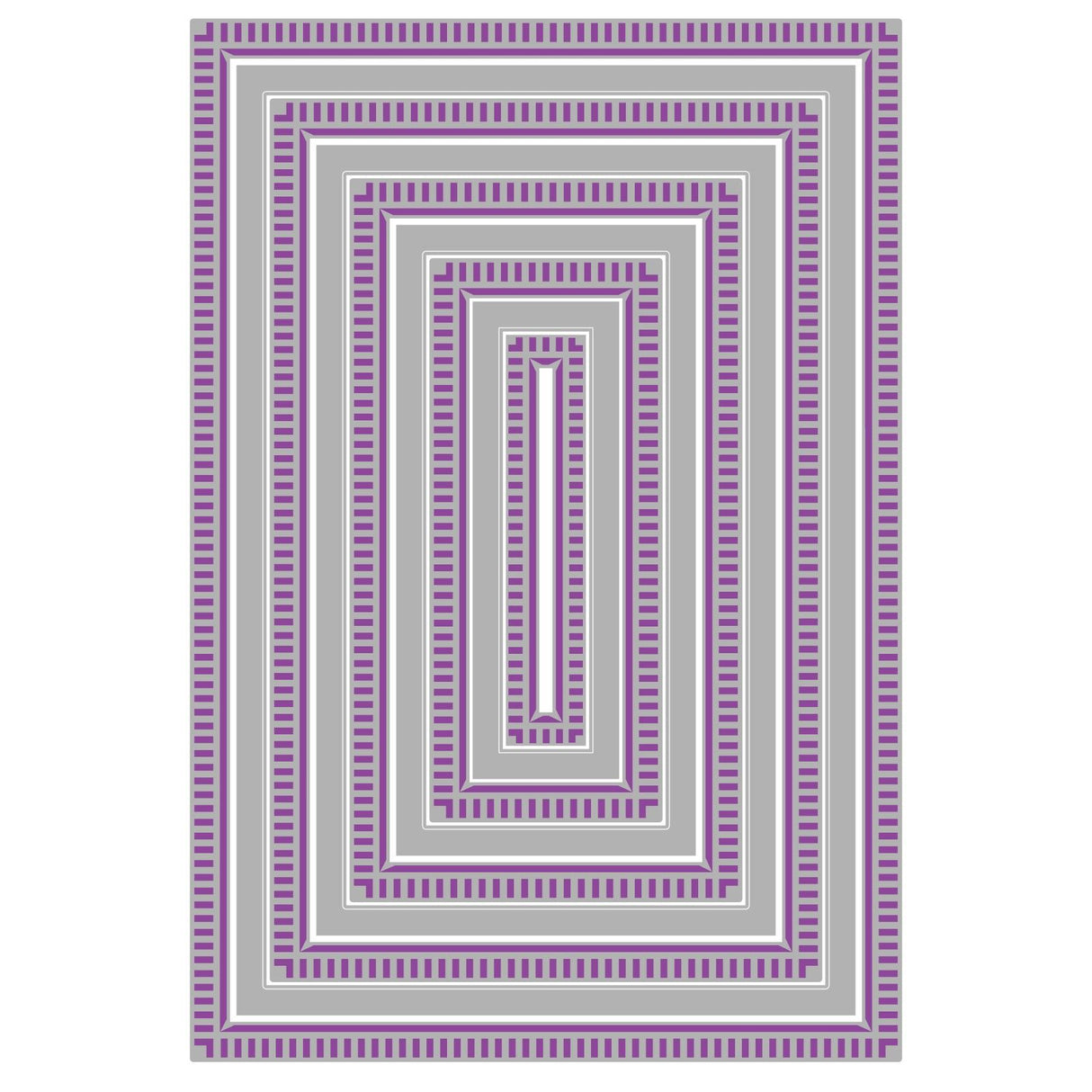 Sizzix • framelits die set 9pcs fanciful reversed, renee deco rectangles
