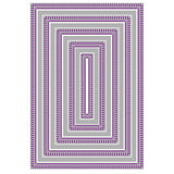 Sizzix • framelits die set 9pcs fanciful reversed, renee deco rectangles