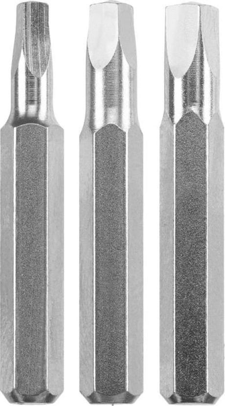 Embout de tournevis Kwb robertson 0,1,2 - longueur 28 mm - tige micro 4 mm - 128640 - 3 pièces