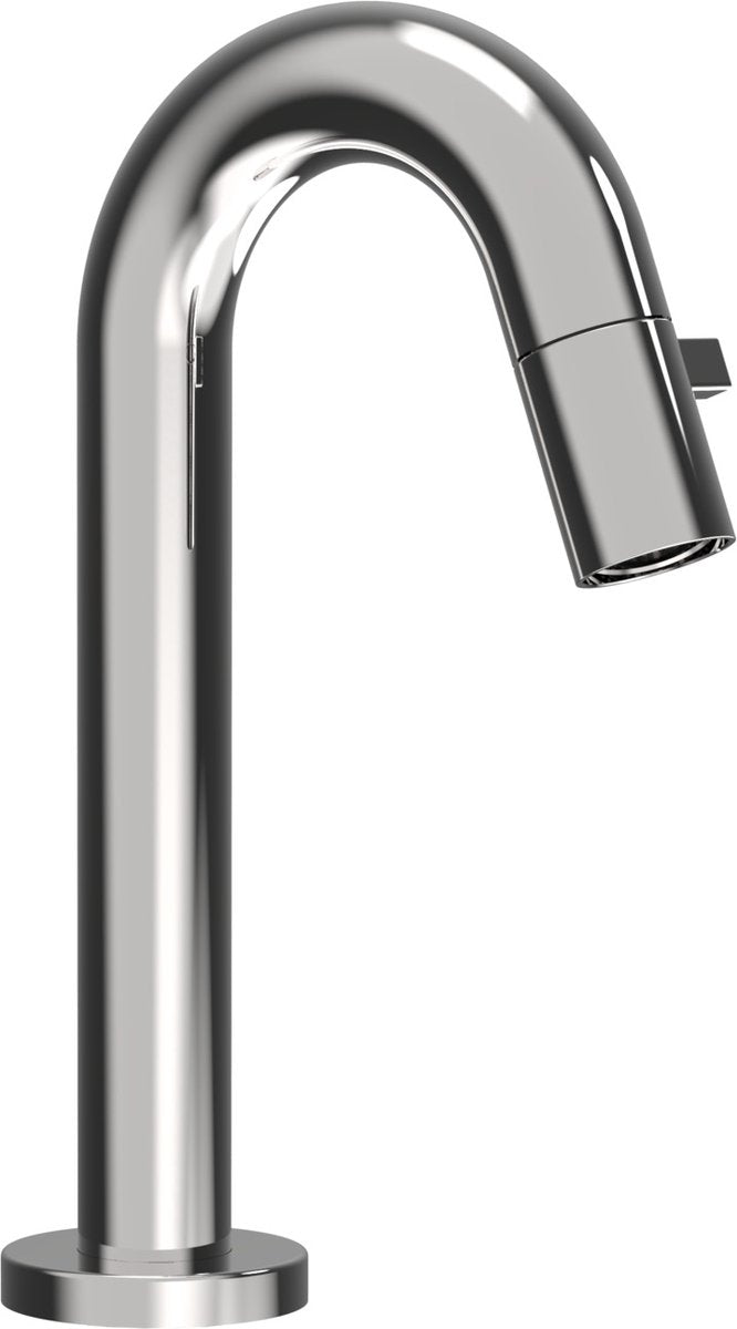 Hansa nove style toilet tap - fixed spout - 94mm - chrome - 50938101