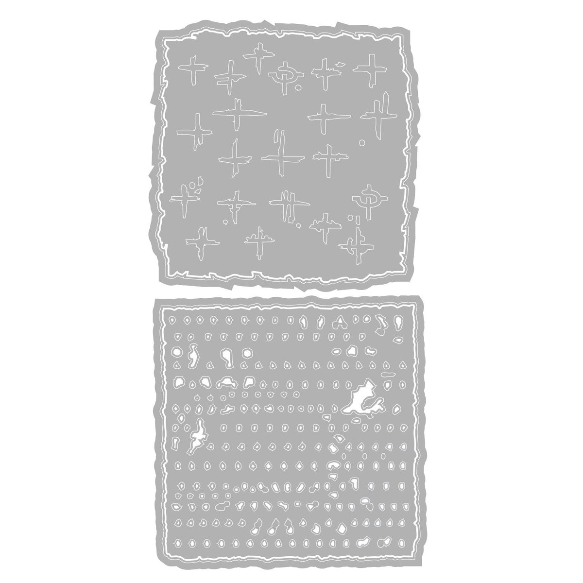 Sizzix • set de matrices Thinlits 4pcs paper cutz #2 par Seth Apter