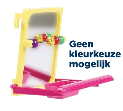 Joyeux plaisir pour les animaux de compagnie au perchoir juste miroir assorti